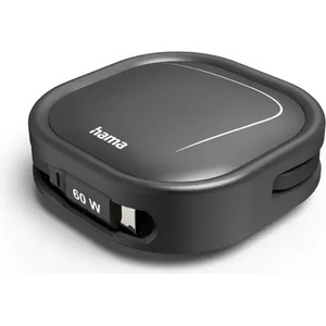 Hama Прибиращ се кабел за зареждане, usb-c - usb-c, 60 w, 1 м (hama-201830) - xtreme