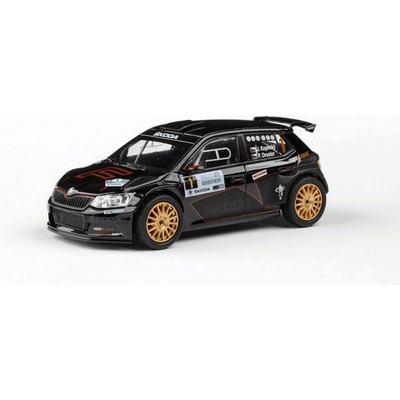 Abrex škoda FABIA III R5 RALLY BOHEMIA 2016 No.1 KOPECKÝ + DRESLER 1:43 – Sleviste.cz