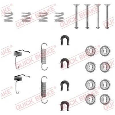Súprava príslušenstva, brzdové čeľuste QUICK BRAKE 105-0655