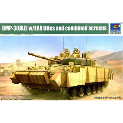 Trumpeter BMP-3 UAE w/ERA titles and combined screens 1: 35