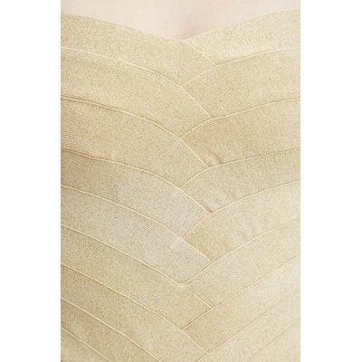 Herve Leger Рокля Herve Leger Iris (HLM8505780)