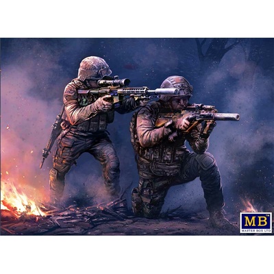 MASTER BOX LTD The UA Special Operations Forces. Sniper Group Russian-Ukrainian War series kit No.9 1:35