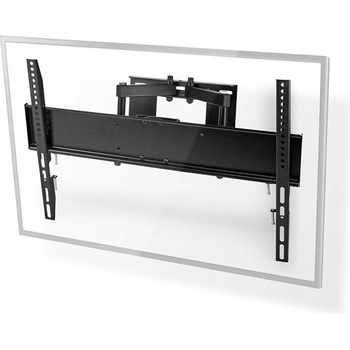 Nedis TVWM3551BK Свободно подвижна стенна конзола за LCD телевизор/монитор (37"-80"), 35 кг (TVWM3551BK)