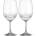 Brunner Set 2 White Wineglass Цвят: бял