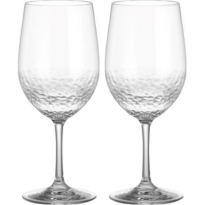 Brunner Set 2 White Wineglass Цвят: бял
