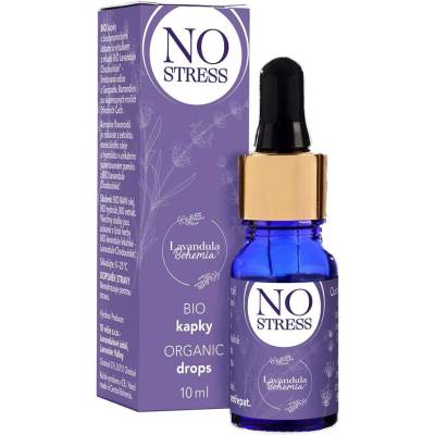 BIO Levandule Chodouňská NO STRESS kapky s BIO Levandulí Chodouňskou BIO 10ml