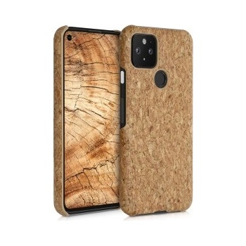 Púzdro kwmobile Korkové Google Pixel 5 světle hnědé
