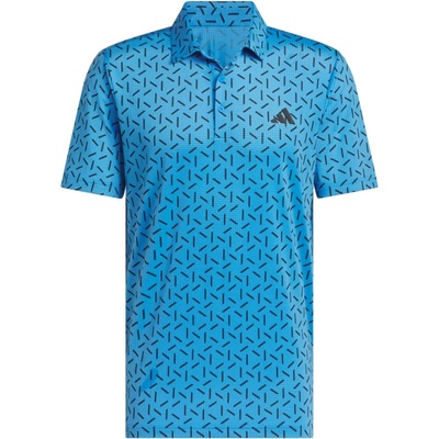 adidas Ultimate365 Mesh Print Climacool Polo modré – Hledejceny.cz