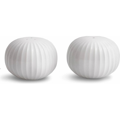 KÄHLER Porcelánová slánka a pepřenka Hammershøi White bílá barva porcelán