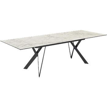 Carmen Разтегателна трапезна маса marki - бяла