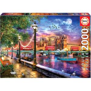 Educa - Puzzle London, Dominic Davison - 2 000 piese