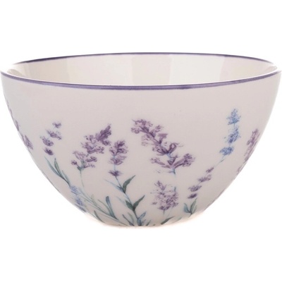 decoDoma Porcelánová miska LEVANDULE 440 ml