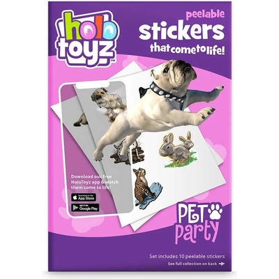 HoloToyz Стикери с Augmented Reality, HoloToyz - Домашни любимци (ST60-P)