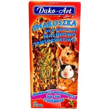 Dako Tyčinka hlodavec Malina Jahoda 2 x 50 g