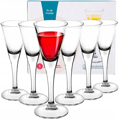 Design Skleničky na likér vodkových tinktur Altom Diamond 6 kusů 55 ml
