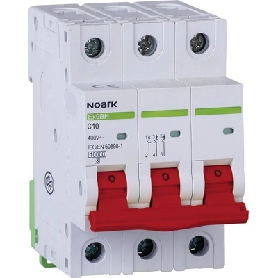 Noark Electric Ex9BH 3P Cx 10kA 10 A