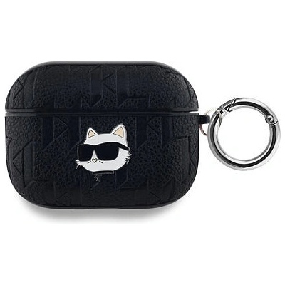 Karl Lagerfeld PU Embossed Choupette Head Puzdro na AirPods Pro KLAPPGCHPK