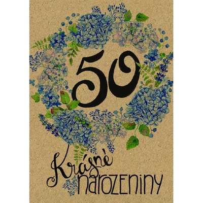 Baloušek BeBechy - přání 50, A6, kraftový papír