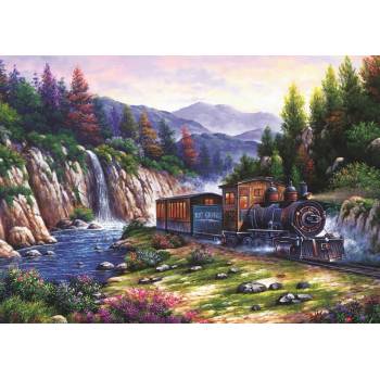Image 1 of Art Puzzle - Puzzle Train - 1 000 piese