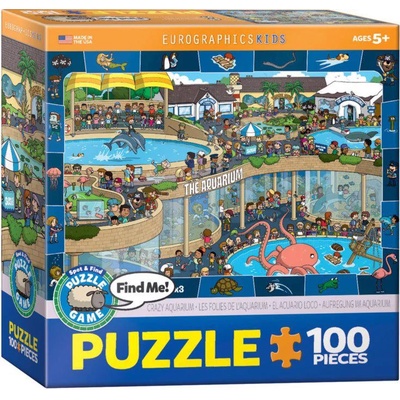 EUROGRAPHICS - Puzzle Crazy Aquarium 100XXL - 100 piese