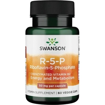 Image 1 of Swanson R-5-P Riboflavin-5-Phosphate 50 mg [60 капсули]