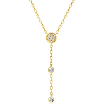 SAVICKI Колие Savicki: злато. диаманти