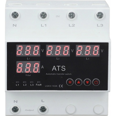 Automatický přepínač napájení ATS 63A 3F 220V