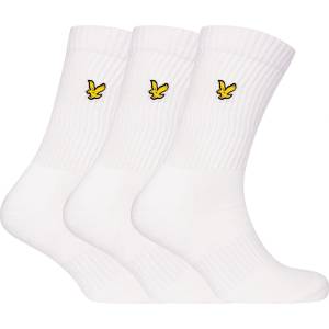 Lyle and Scott Чорапи Lyle and Scott Men's Crew Socks - Bright White - sportihobi - 64,52 лв