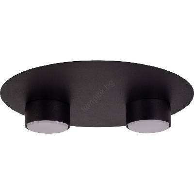 Sigma Плафон STAR 2xGX53/12W/230V черен (SI0459)