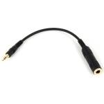 Sennheiser Преходник Sennheiser, от Jack(ж) 6.3mm към Jack(м) 3.5mm, черен (561035)