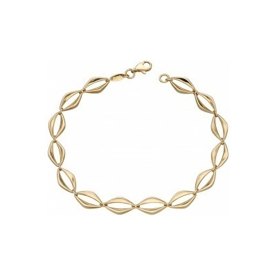 Elements Zlatý náramok 9ct Gold GB487