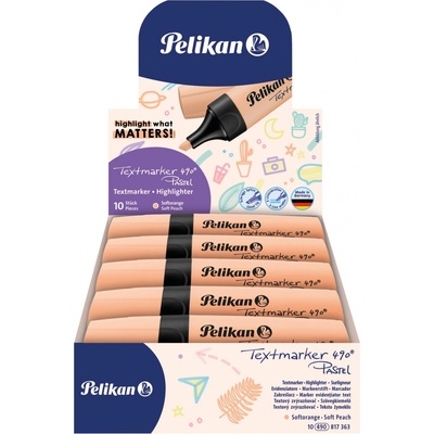 Pelikan 490 pastelově meruňkový