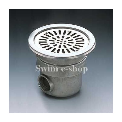 ASTRALPOOL Dnová výpusť z nerezu pro beton