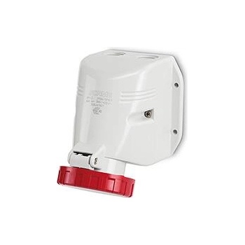 SCAME Промишлен контакт 3P+N+Е 16A IP66/67, 3 кабелни входа/изхода М25 серия Optima модел TOP - 518.1657T (518.1657T)