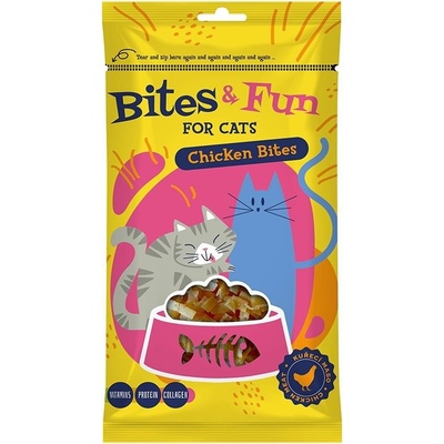 Akinu Bites & Fun Kuracie kúsky 2× 60 g