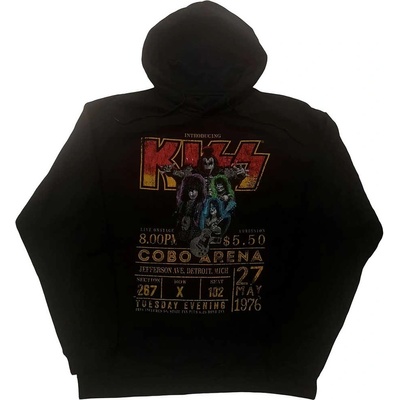 Kiss mikina Cobra Arena '76 Unisex čierna