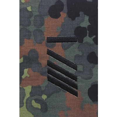 Bundeswehr Výložky BW STABSGEFREITER UA FLECKTARN/čierne vyšitie