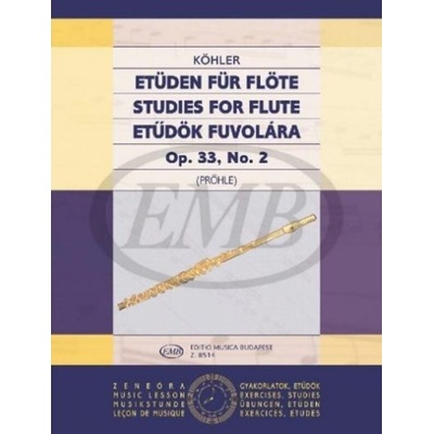 Studies for Flute op. 33 no. 2