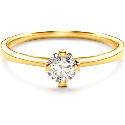SAVICKI Годежен пръстен Solitaire: злато. диамант