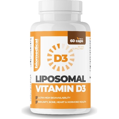 Natural Nutrition Liposomal Vitamin D3 60 kapsúl