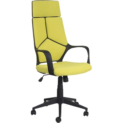 Bittel Директорски стол Carmen 7500, до 100кг, полипропиленова база, жълт