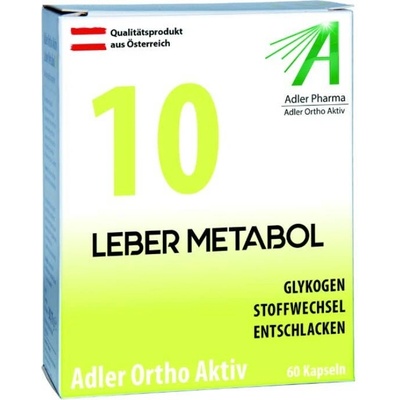 Adler Pharma Ortho Aktiv Nr. 10 Leber Metabol 60 kapsúl