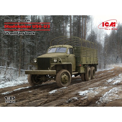 ICM Studebaker US6 U3 US Military Truck 1:35