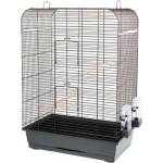 INTER-ZOO Pet Products Клетка за птици НИНА черна - 54 x 34 x 75 см