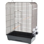 INTER-ZOO Pet Products Клетка за птици НИНА черна - 54 x 34 x 75 см