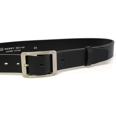 Penny Belts dámský kožený opasek 15963 černý
