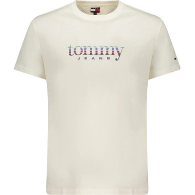 Tommy Hilfiger Мъжка тениска с къс ръкав tommy hilfiger, Размер l, Цвят Бял (dm0dm22333_biybh)