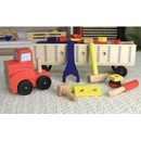 Melissa & Doug Drevené konštrukčné Auto, 22 ks