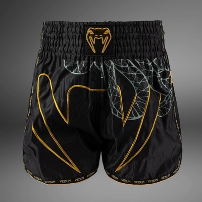 Venum Serpenti Muay Thai shorts Black/Silver/Gold
