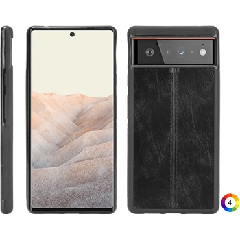 Image 1 of Google Pixel 6 Pro Удароустойчив Кожен Калъф и Протектор
